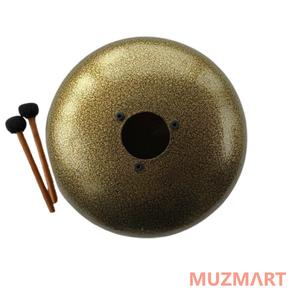 Pangooda Drums PNG-30PA Глюкофон Пульсар Антик 30см, с палочками и чехлом