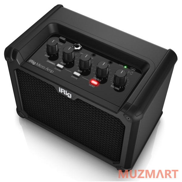 IK Multimedia iRig-MICROAMP Комбоусилитель компактный, 15Вт