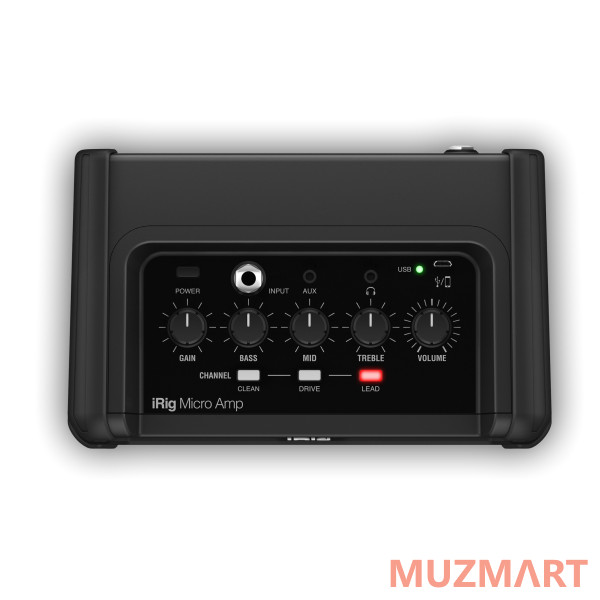 IK Multimedia iRig-MICROAMP Комбоусилитель компактный, 15Вт