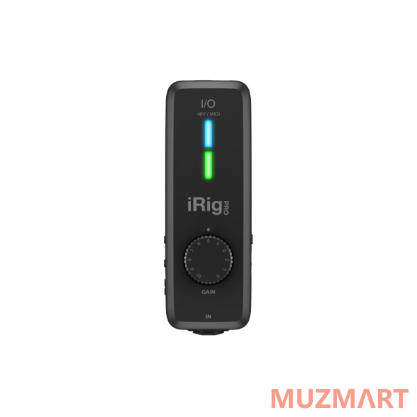 IK Multimedia iRig-PROIO Аудио и MIDI-интерфейс для мобильных