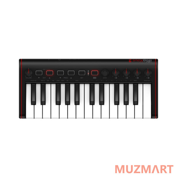 IK Multimedia iRig-KEYS2MINI MIDI-контроллер, 25 клавиш