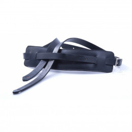 RightOn Straps 8401050040701 Steady Leathercraft Slim Black Ремень для гитары