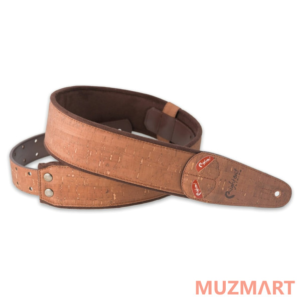 RightOn Straps 8401070040354 Steady Mojo Cork Brown Ремень для гитары