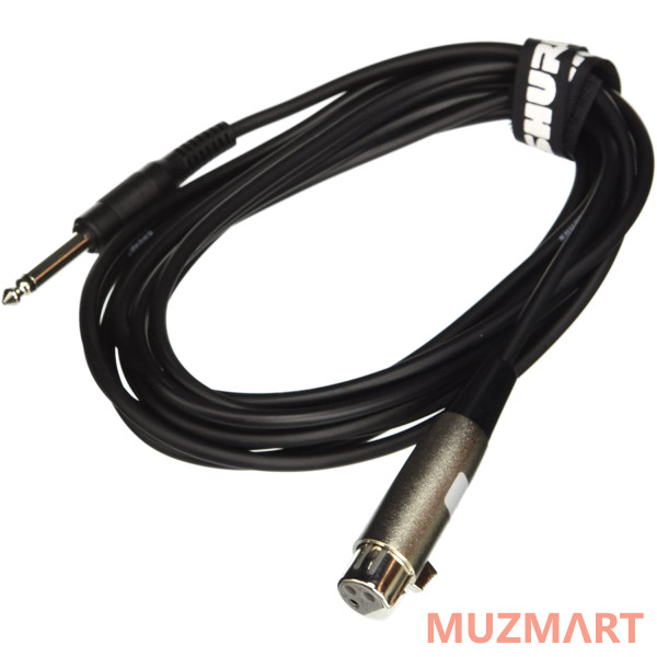 Shure C15AHZ Кабель для микрофона XLR male - 6,3 мм Jack