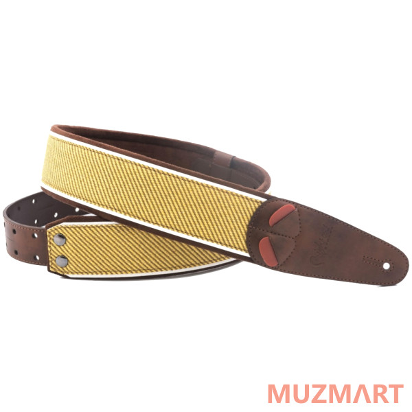 RightOn Straps 8401070310358 Steady Mojo Tweed Brown Ремень для гитары