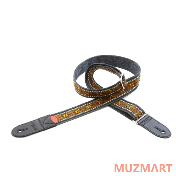 RightOn Straps 8401140040352 Ready Road Runner Rider Brown Ремень для гитары