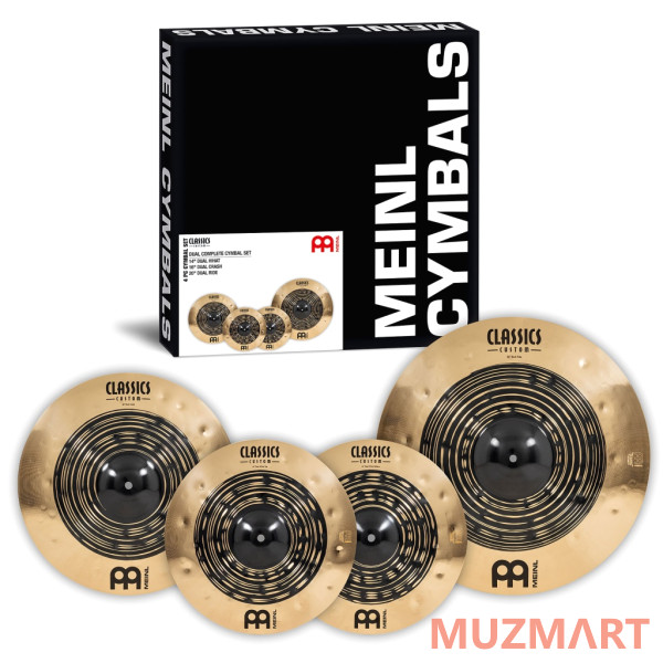 Meinl CCDU141620 Classics Custom Dual Complete Комплект тарелок 14"/16"/20"