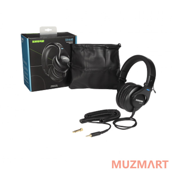 Shure SRH440-BK-EFS Профессиональные закрытые наушники