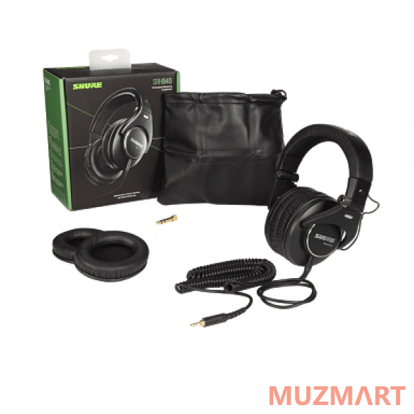 Shure SRH840-BK-EFS Закрытые студийные наушники