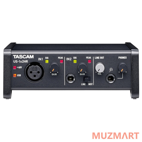 Tascam US-1x2HR USB аудио интерфейс
