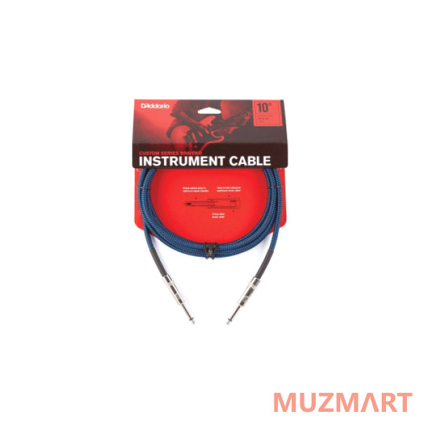 Planet Waves PW-BG-20BU кабель распаянный инструментальный