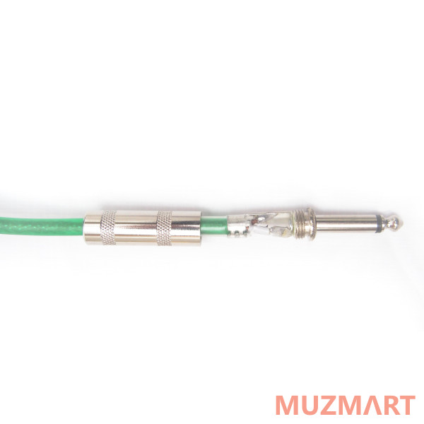Ruvix XC03G Кабель гитарный, инструментальный, 3 м, зеленый