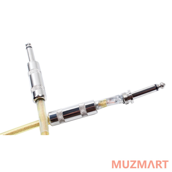 Ruvix XC03Y Кабель гитарный, инструментальный, 3 м, желтый