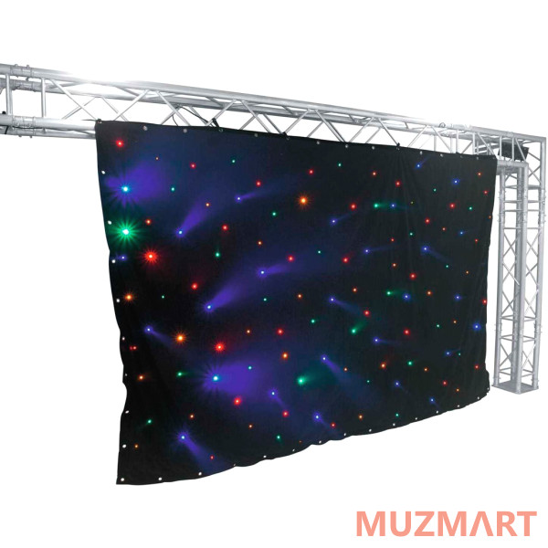 Eurolite CRT-120 LED-Curtain 3x2m звездное небо с контроллером 3 х 2 метра