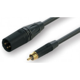 Roxtone GPTC170/1,5 Кабель RCA - 3P XLR Male, 1.5м