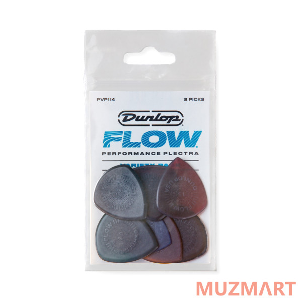 Dunlop PVP114 Flow Variety Pack Набор медиаторов
