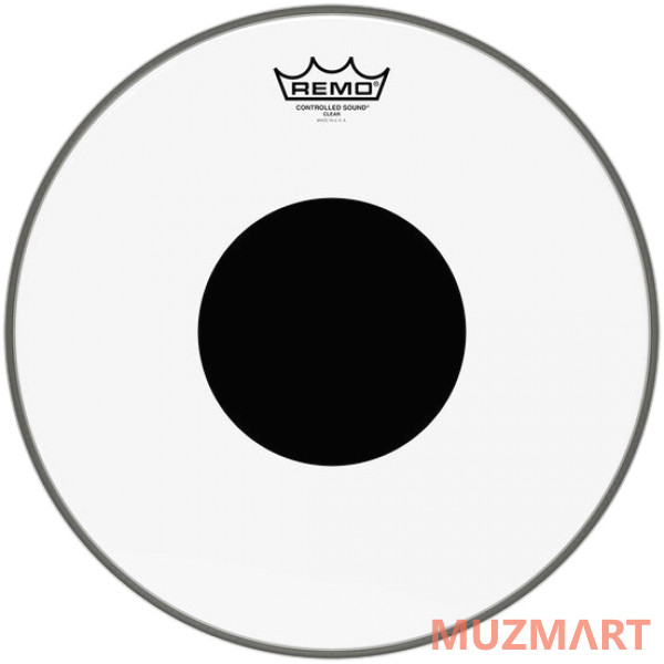 Remo CS-0310-10 Batter, Controlled Sound, Black Dot, Clear 10 Пластик 10