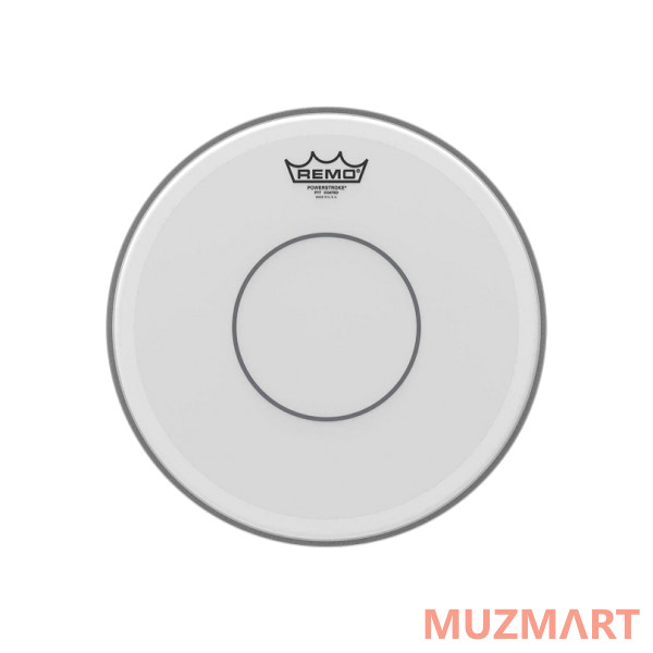 Remo P7-0113-C2 Batter, Powerstroke 77, Coated, Open Channel, Clear Dot 13' Пластик для барабана