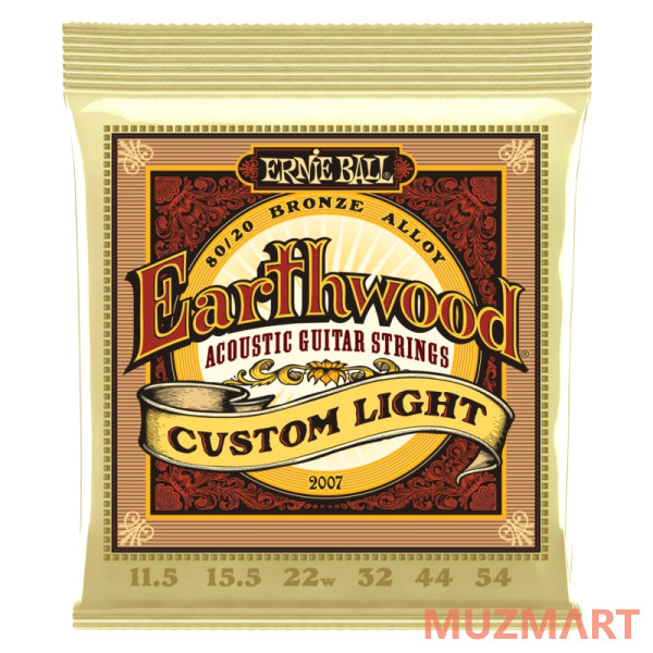 Ernie Ball 2007 Струны для акустической гитары