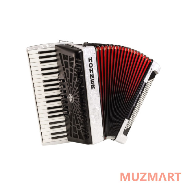 Hohner The New Bravo III 120 white (A16812) Аккордеон 4/4 Хонер