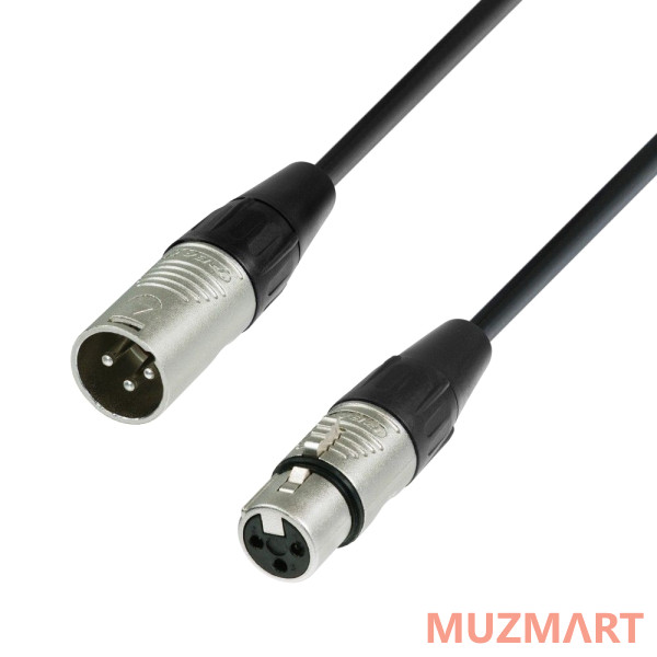 Adam Hall K4 MMF 0100 Микрофонный кабель 4Star Premium XLR(F)-XLR(M)