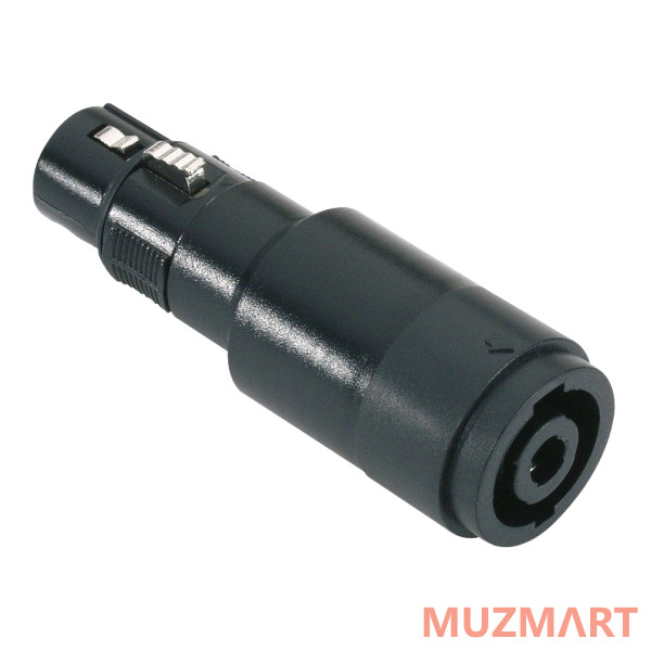 Adam Hall 7863 Переходник 4-пиновый SpeakON(F)-XLR(F)