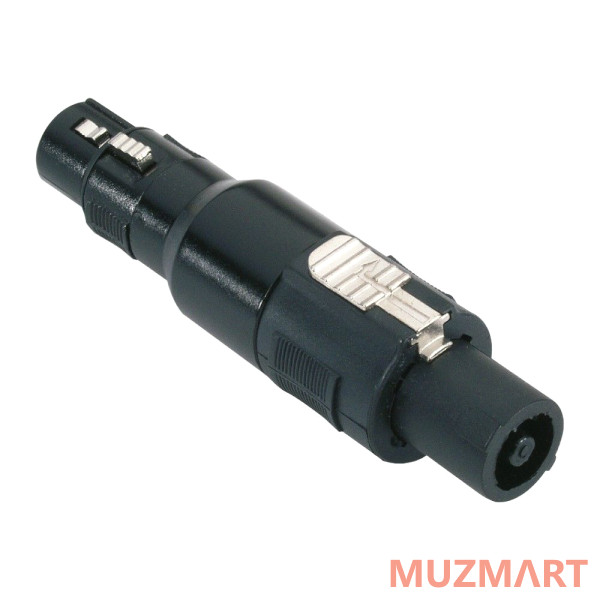 Adam Hall 7865 Переходник 4-пиновый SpeakON(M)-XLR(F)