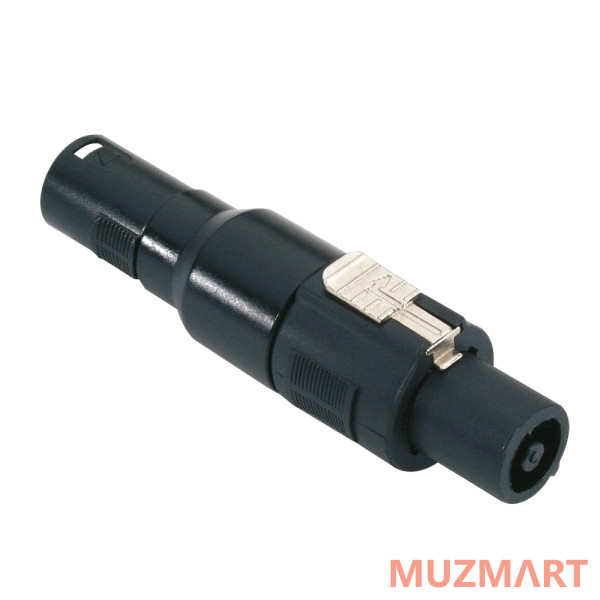 Adam Hall 7866 Переходник 4-пиновый SpeakON(M)-XLR(M)