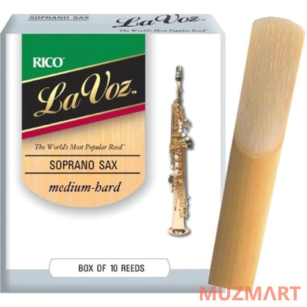 Rico RIC10MH Трости для сопрано-саксофона средние жесткие