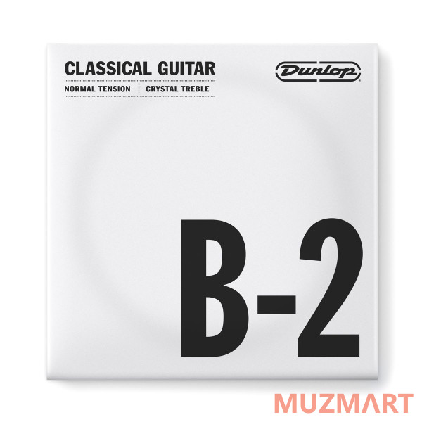 Dunlop DCY02BNS Nylon Crystal Treble B-2 Струна B
