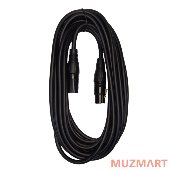 Ruvix WX001-6BK Кабель микрофонный, несимметричный, 6 м, черный