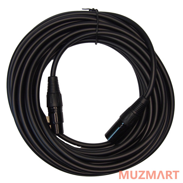 Ruvix WX001-10BK Кабель микрофонный, несимметричный, 10 м, черный