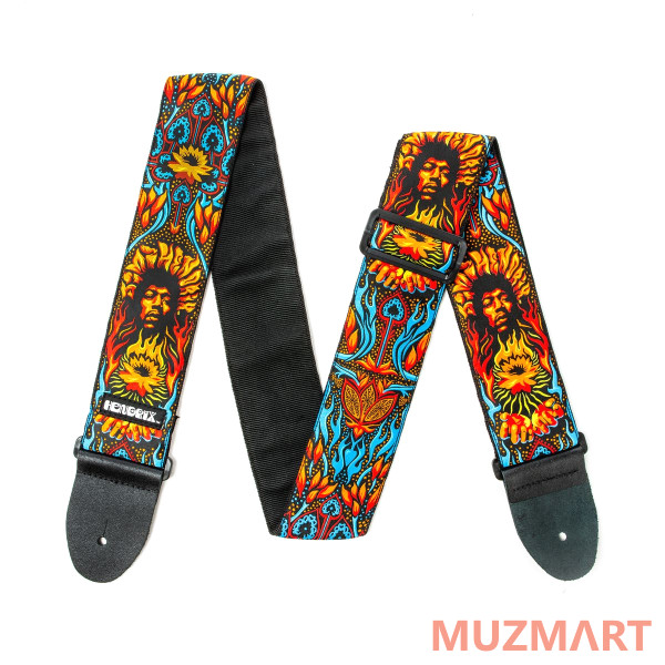 Dunlop JH12 Hendrix '69 Lotus Дизайнерский ремень для гитары