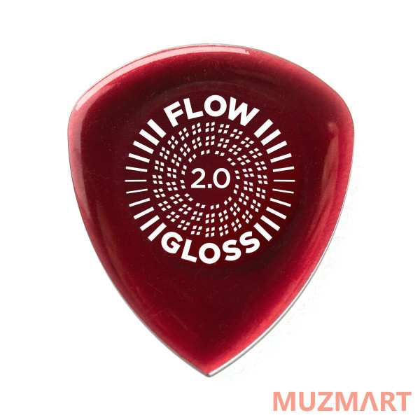 Dunlop 550P200 Flow Gloss 3Pack Медиаторы 3 шт