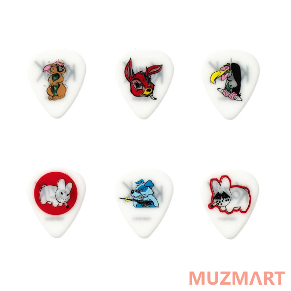 Dunlop BL109P100 Frank Kozik 6Pack Медиаторы, 6 шт