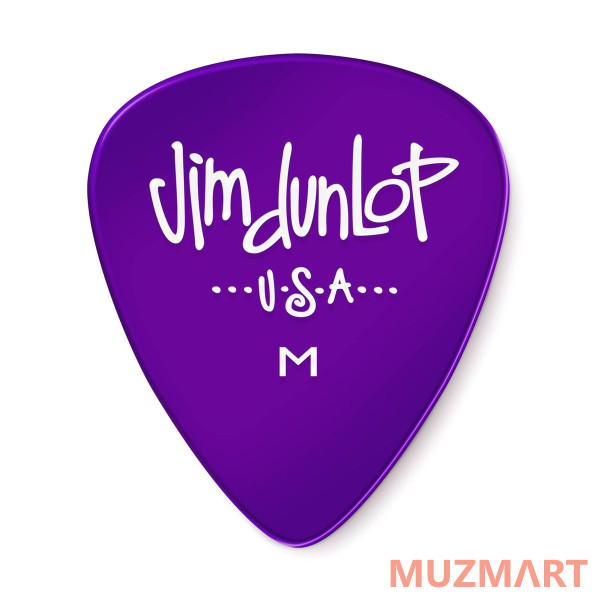 Dunlop 486PMD Gels M Purple 12Pack Медиаторы, 12 шт