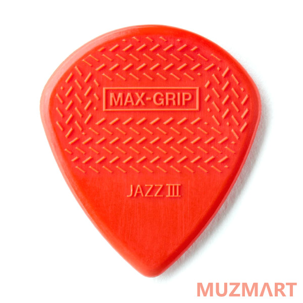 Dunlop 471P3N Max-Grip Jazz III Nylon 6Pack Медиаторы