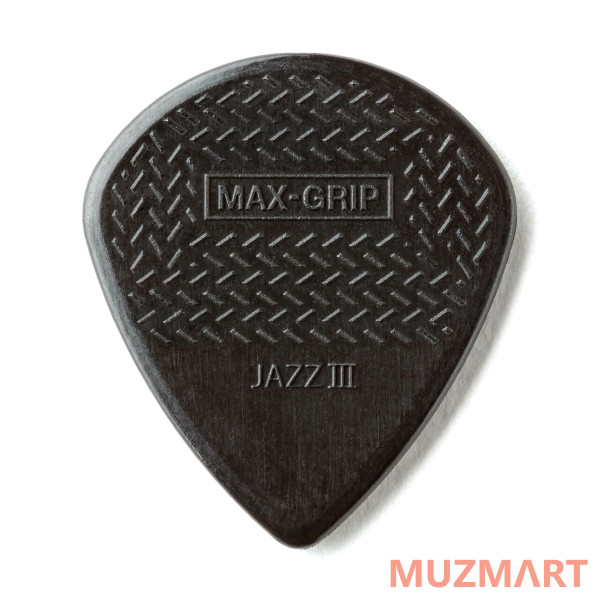 Dunlop 471P3S Max-Grip Jazz III Stiffo 6Pack Медиаторы
