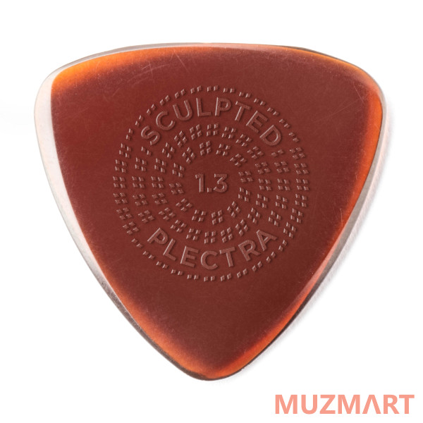 Dunlop 516P130 Primetone Small Triangle Grip 3Pack Медиаторы, 3 шт