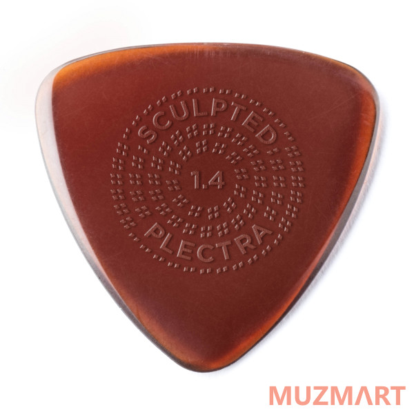 Dunlop 516P140 Primetone Small Triangle Grip 3Pack Медиаторы, 3 шт