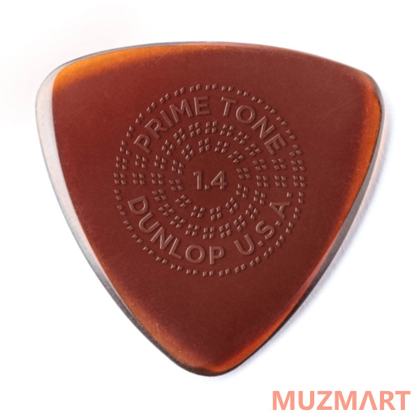 Dunlop 516P140 Primetone Small Triangle Grip 3Pack Медиаторы, 3 шт