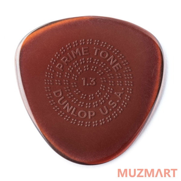 Dunlop 514P130 Primetone Semi Round Grip 3Pack Медиаторы, 3 шт