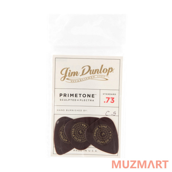 Dunlop 511P073 Primetone Standard 3Pack Медиаторы, 3 шт