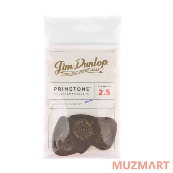 Dunlop 511P250 Primetone Standard 3Pack Медиаторы, 3 шт