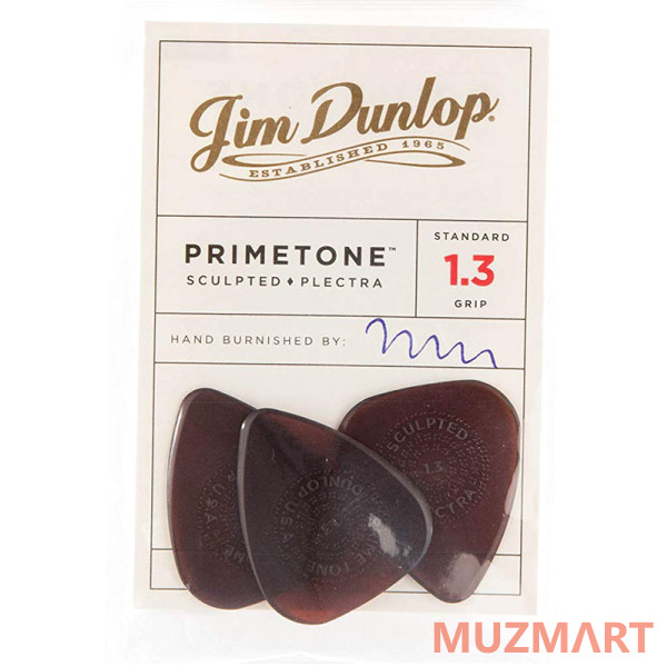 Dunlop 510P130 Primetone Standard Grip 3Pack Медиаторы, 3 шт