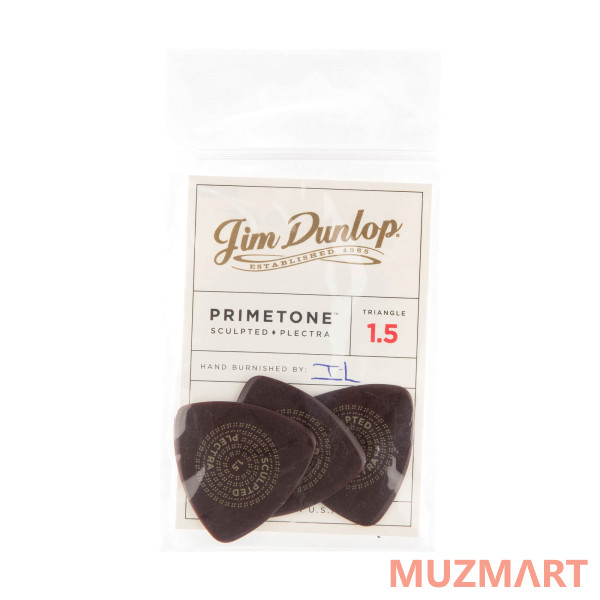 Dunlop 513P150 Primetone Triangle Smooth 3Pack Медиаторы, 3 шт