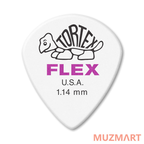 Dunlop 466P114 Tortex Flex Jazz III XL 12Pack Медиаторы