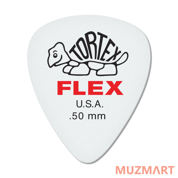 Dunlop 428P050 Tortex Flex Standard 12Pack Медиаторы