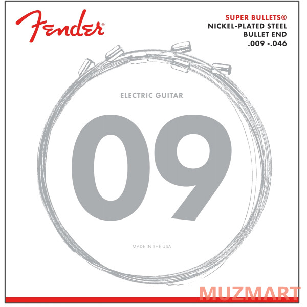 Fender 3250LR Super Bullets 9-46 Струны для электрогитары