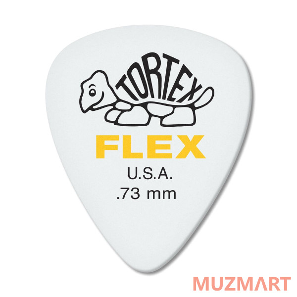 Dunlop 428P073 Tortex Flex Standard 12Pack Медиаторы